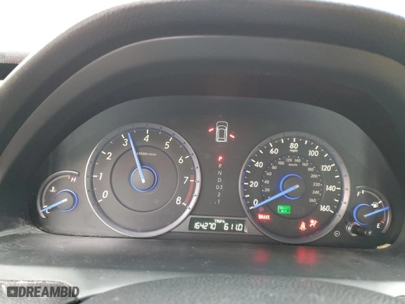 2010 Honda Accord Crosstour EX-L with VIN 5J6TF1H51AL014923, listed as a Copart auction lot 46163565 with 164,270 mi miles and Salvage Title. Bid and sale history available at carsss.com. Image 9.