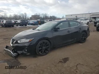 2020 Nissan Maxima SR with VIN 1N4AA6EV2LC379293, listed as a Copart auction lot 45374935 with 54,667 mi miles and Salvage Title. Bid and sale history available at DreamBid. Image 1.