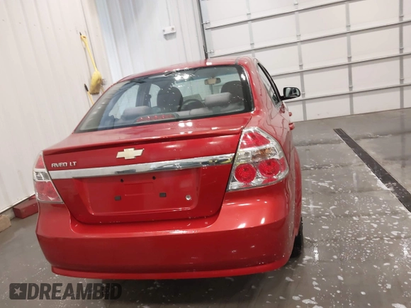 2009 Chevrolet Aveo 1LT with VIN KL1TD56E19B612668, listed as a IAAI auction lot 42136750 with 110,933 mi miles and . Bid and sale history available at DreamBid. Image 16.