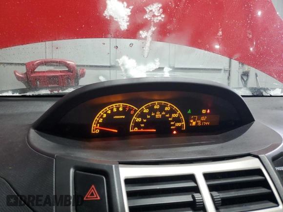 2010 Toyota Yaris z VIN JTDJT4K35A5280531, wystawiony jako Copart lot #47061135 z przebiegiem 151 744 mil mil oraz Szkoda całkowita • Salvage title. Historia ofert i sprzedaży dostępna na DreamBid. Obrazek 9.