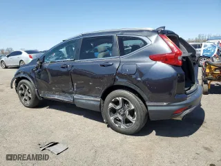 2018 Honda CR-V Touring with VIN 2HKRW2H95JH685749, listed as a Copart auction lot 53828605 with 0 mi miles and Salvage Title. Bid and sale history available at carsss.com. Image 2.