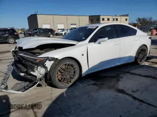 2023 Lexus IS with VIN JTHAP1D28P5003175, listed as a Copart auction lot 46109995 with 26,486 mi miles and Salvage Title. Bid and sale history available at carsss.com. Image 1.