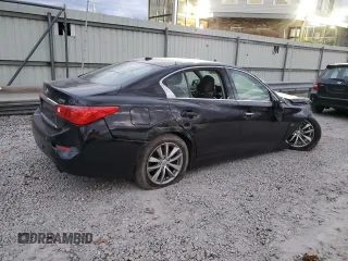 2014 Infiniti Q50 Sport with VIN JN1BV7AR8EM701775, listed as a Copart auction lot 79473244 with 103,785 mi miles and Clean Title. Bid and sale history available at DreamBid. Image 3.