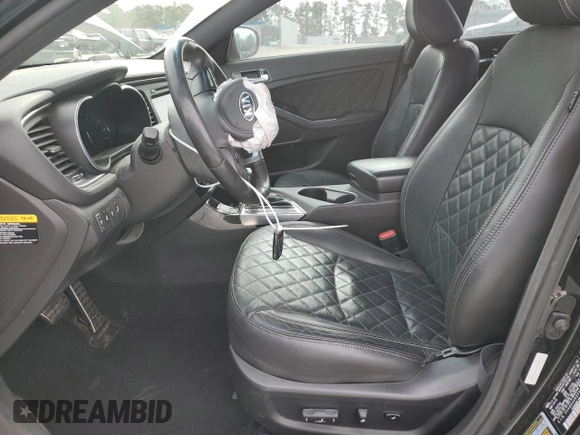 2015 Kia Optima SXL Turbo with VIN 5XXGR4A66FG461497, listed as a Copart auction lot 42052545 with 145,300 mi miles and Salvage Title. Bid and sale history available at DreamBid. Image 7.