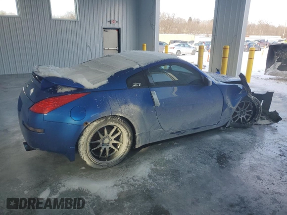 2006 Nissan 350Z Touring with VIN JN1AZ34D96M310550, listed as a Copart auction lot 88203505 with Not Provided miles and Salvage Title. Bid and sale history available at carsss.com. Image 3.