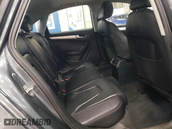 2014 Audi A4 Premium Plus with VIN WAUFFAFLXEN037077, listed as a Copart auction lot 51582465 with 104,475 mi miles and Salvage Title. Bid and sale history available at carsss.com. Image 10.