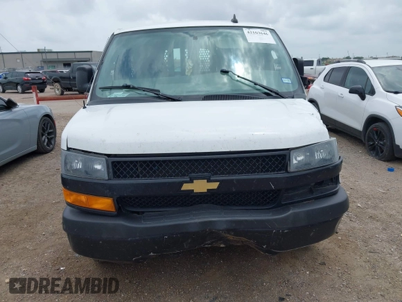 2021 Chevrolet Express Cargo with VIN 1GCWGAF77M1311800, listed as a IAAI auction lot 42103646 with 129,732 mi miles and . Bid and sale history available at DreamBid. Image 12.