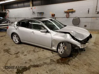 2012 Infiniti G25 x with VIN JN1DV6AR0CM731109, listed as a Copart auction lot 63153554 with 89,296 mi miles and Non Repairable. Bid and sale history available at carsss.com. Image 4.