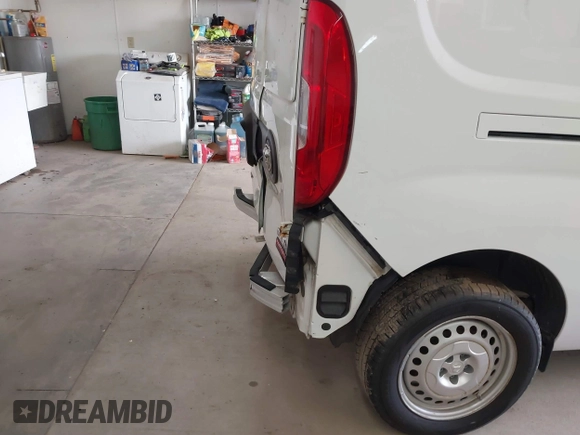 2018 Ram ProMaster City Cargo Van Tradesman with VIN ZFBERFAB9J6L08400, listed as a IAAI auction lot 41549415 with 93,518 mi miles. Bid and sale history available at carsss.com. Image 19.