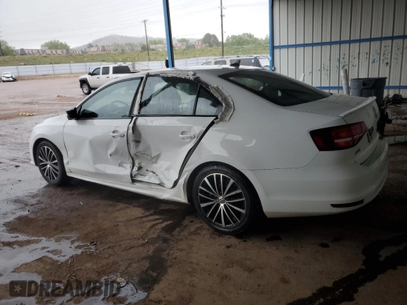 2016 Volkswagen Jetta Sport with VIN 3VWB17AJ7GM266075, listed as a Copart auction lot 57839905 with 68,158 mi miles and Clean title. Bid and sale history available at DreamBid. Image 2.