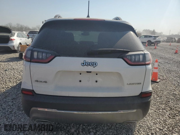 2022 Jeep Cherokee Limited with VIN 1C4PJMDX4ND525024, listed as a Copart auction lot 45852785 with 40,932 mi miles and Salvage Title. Bid and sale history available at DreamBid. Image 6.