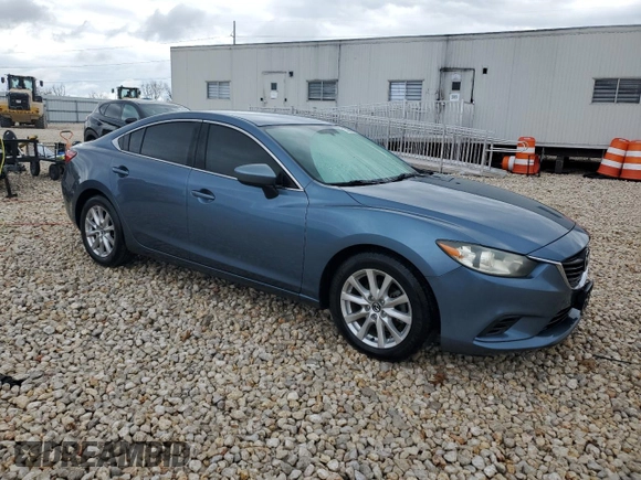2015 Mazda 6 i Sport with VIN JM1GJ1U51F1190918, listed as a Copart auction lot 43147295 with 125,509 mi miles and Clean Title. Bid and sale history available at carsss.com. Image 4.