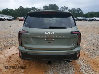 2024 Kia Telluride SX Prestige X-Pro with VIN 5XYP5DGCXRG500326, listed as a Copart auction lot 55867255 with 24,392 mi miles and Salvage title. Bid and sale history available at DreamBid. Image 6.