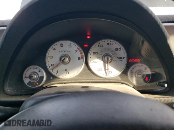 2003 Acura RSX with VIN JH4DC53813C002834, listed as a Copart auction lot 79517084 with 225,002 mi miles and Salvage Title. Bid and sale history available at carsss.com. Image 9.