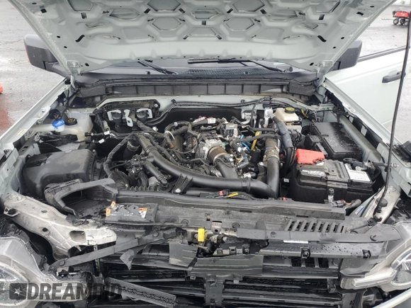 2023 Ford Bronco z VIN 1FMEE5BP6PLB00218, wystawiony jako Copart lot #55887595 z przebiegiem 22 859 mil mil oraz Szkody całkowita. Historia ofert i sprzedaży dostępna na DreamBid. Obrazek 12.