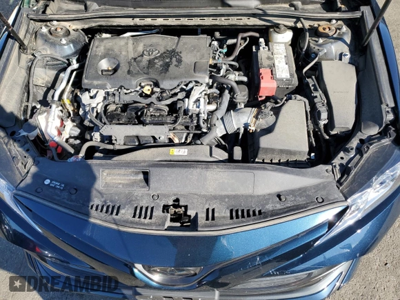 2020 Toyota Camry LE with VIN 4T1C11AK3LU399494, listed as a Copart auction lot 48527215 with 43,454 mi miles and Salvage Title. Bid and sale history available at carsss.com. Image 11.