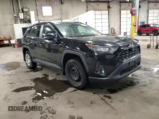 2019 Toyota RAV4 LE with VIN 2T3G1RFV9KW060750, listed as a Copart auction lot 88417955 with 109,556 mi miles and Salvage Title. Bid and sale history available at DreamBid. Image 12.