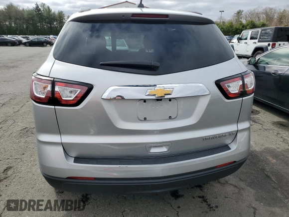2017 Chevrolet Traverse LS with VIN 1GNKRFED4HJ353772, listed as a Copart auction lot 48069045 with 101,540 mi miles and Salvage Title. Bid and sale history available at carsss.com. Image 6.