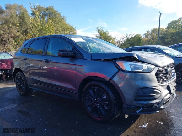 2022 Ford Edge SE with VIN 2FMPK4G9XNBA21993, listed as a IAAI auction lot 40575593 with 34,801 mi miles. Bid and sale history available at carsss.com. Image 14.