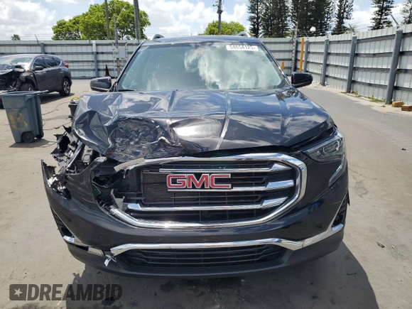 2019 GMC Terrain SLT with VIN 3GKALPEX8KL210348, listed as a Copart auction lot 54654125 with 80,538 mi miles and Salvage Title. Bid and sale history available at carsss.com. Image 5.