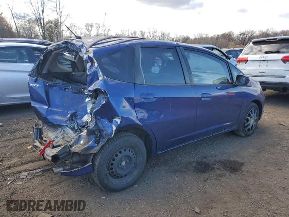 2013 Honda Fit with VIN JHMGE8H38DC028399, listed as a Copart auction lot 79490504 with 117,584 mi miles and Salvage Title. Bid and sale history available at carsss.com. Image 3.