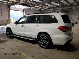 2017 Mercedes-Benz GLS 550 with VIN 4JGDF7DE0HA811541, listed as a Copart auction lot 74307404 with 119,812 mi miles and Salvage Title. Bid and sale history available at DreamBid. Image 2.