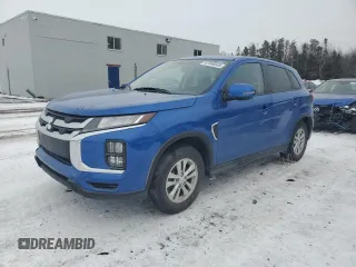 2022 Mitsubishi RVR ES with VIN JA4AHUAU8NU600586, listed as a Copart auction lot 87586035 with 0 mi miles and Clean Title. Bid and sale history available at carsss.com. Image 1.