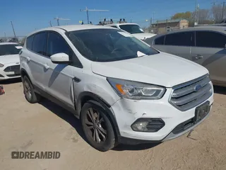 2017 Ford Escape SE with VIN 1FMCU0G90HUD85582, listed as a IAAI auction lot 41733013 with 129,961 mi miles and . Bid and sale history available at carsss.com. Image 1.