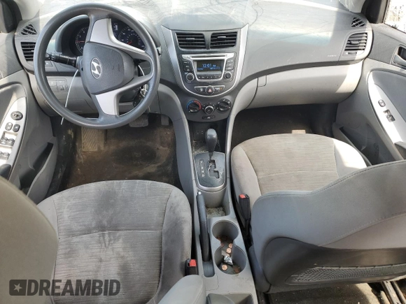 2017 Hyundai Accent SE with VIN KMHCT4AE3HU369599, listed as a Copart auction lot 52248735 with 130,807 mi miles and Salvage Title. Bid and sale history available at carsss.com. Image 8.