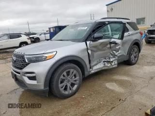 2024 Ford Explorer XLT z VIN 1FMSK7DH9RGA56675, wystawiony jako Copart lot #55925155 z przebiegiem 19 135 mil mil oraz Szkoda całkowita • Salvage title. Historia ofert i sprzedaży dostępna na DreamBid. Obrazek 1.