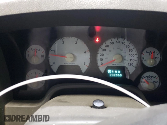 2007 Dodge Ram 3500 SXT with VIN 3D7MX39A67G801022, listed as a Copart auction lot 43378065 with 232,050 mi miles and Salvage Title. Bid and sale history available at carsss.com. Image 9.
