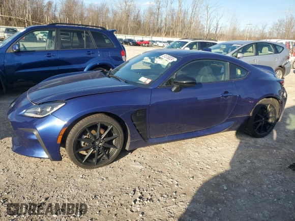 2023 Toyota GR86 Premium with VIN JF1ZNBF19P8753516, listed as a Copart auction lot 81318024 with 0 mi miles and Salvage Title. Bid and sale history available at carsss.com. Image 1.