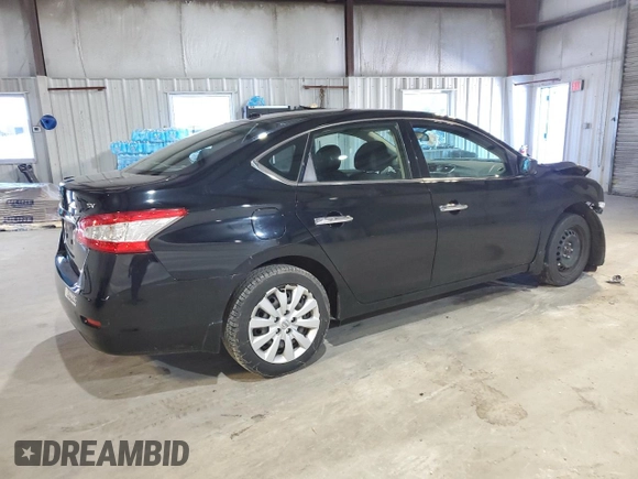 2015 Nissan Sentra SV with VIN 3N1AB7AP8FL658425, listed as a Copart auction lot 52772555 with 115,561 mi miles and Clean Title. Bid and sale history available at carsss.com. Image 3.