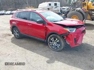 2016 Toyota RAV4 LE with VIN 2T3BFREV7GW517043, listed as a IAAI auction lot 41828999 with 103,587 mi miles. Bid and sale history available at carsss.com. Image 1.