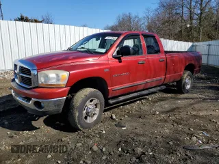 2006 Dodge Ram 2500 SLT with VIN 3D7KS28D16G138467, listed as a Copart auction lot 49272965 with 259,025 mi miles and Clean Title. Bid and sale history available at carsss.com. Image 1.