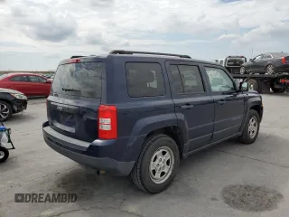 2016 Jeep Patriot Sport with VIN 1C4NJPBA5GD561198, listed as a Copart auction lot 78675303 with 75,132 mi miles and Salvage Title. Bid and sale history available at carsss.com. Image 3.