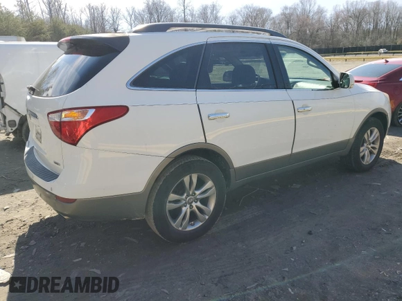 2012 Hyundai Veracruz Limited with VIN KM8NU4CC9CU187545, listed as a Copart auction lot 48245875 with 172,408 mi miles and Salvage title. Bid and sale history available at DreamBid. Image 3.