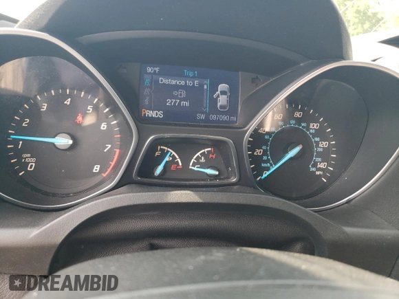 2013 Ford Escape SE with VIN 1FMCU0GX7DUC04518, listed as a Copart auction lot 64298255 with 97,090 mi miles and Clean title. Bid and sale history available at DreamBid. Image 9.