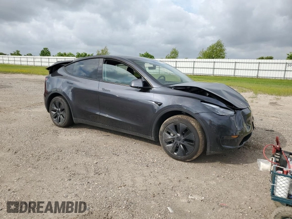 2024 Tesla Model Y с VIN 7SAYGDED4RA329638, выставлен на аукционе Copart как лот 54562525 с пробегом 8 606 миль миль и Списание • Salvage title. История ставок и продаж доступна на DreamBid. Изображение 4.
