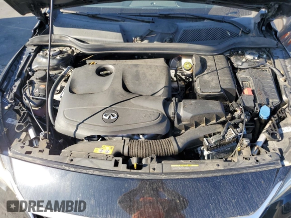 2019 Infiniti QX30 Essential with VIN SJKCH5CPXKA008371, listed as a Copart auction lot 72707884 with 25,907 mi miles and Salvage title. Bid and sale history available at DreamBid. Image 12.