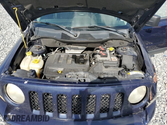 2012 Jeep Patriot Latitude with VIN 1C4NJRFB0CD624281, listed as a Copart auction lot 53113805 with 131,030 mi miles and Salvage Title. Bid and sale history available at carsss.com. Image 11.