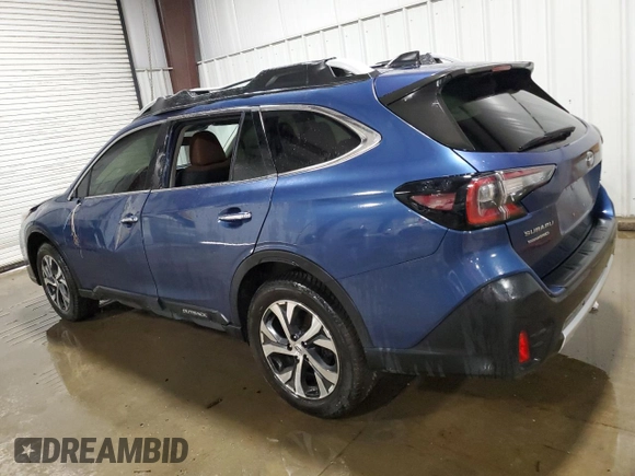 2021 Subaru Outback Touring XT with VIN 4S4BTGPD4M3169293, listed as a Copart auction lot 56160555 with 44,630 mi miles and Salvage title. Bid and sale history available at DreamBid. Image 2.