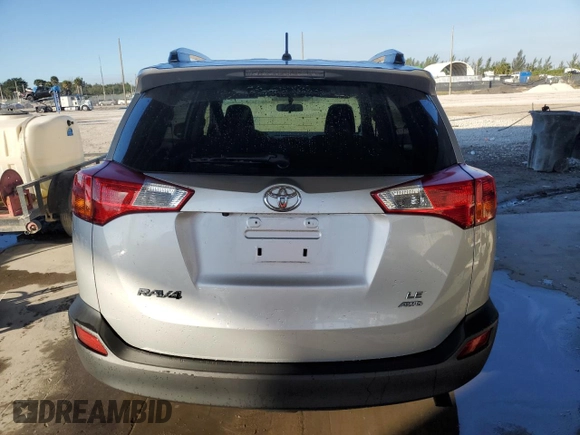 2015 Toyota RAV4 LE with VIN JTMBFREVXFD150831, listed as a Copart auction lot 82087424 with 78,256 mi miles and Non Repairable. Bid and sale history available at DreamBid. Image 6.