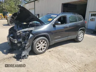 2015 Jeep Cherokee Sport with VIN 1C4PJMAB7FW673828, listed as a Copart auction lot 55043725 with Not provided miles and Salvage title. Bid and sale history available at DreamBid. Image 1.