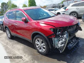 2014 Nissan Rogue SV with VIN 5N1AT2MT0EC849834, listed as a IAAI auction lot 41990792 with 93,582 mi miles and . Bid and sale history available at DreamBid. Image 14.