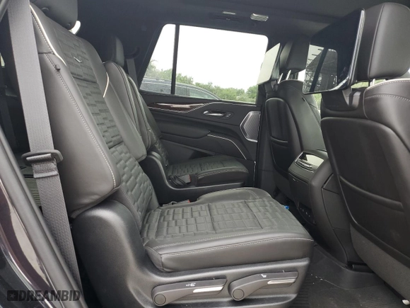 2023 Cadillac Escalade Premium Luxury Platinum with VIN 1GYS4DKL2PR267989, listed as a Copart auction lot 69024614 with 13,229 mi miles and Salvage Title. Bid and sale history available at carsss.com. Image 11.
