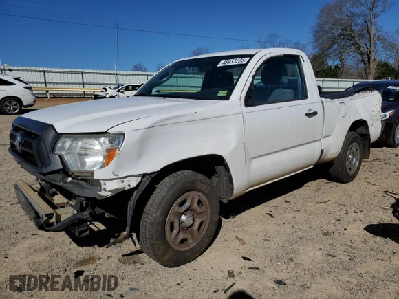 2012 Toyota Tacoma with VIN 5TFNX4CN3CX014129, listed as a Copart auction lot 48933205 with 122,112 mi miles and Salvage title. Bid and sale history available at DreamBid. Image 1.