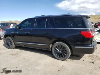 2021 Lincoln Navigator L Black Label with VIN 5LMJJ3TT8MEL21004, listed as a Copart auction lot 50705844 with 46,714 mi miles. Bid and sale history available at carsss.com. Image 2.