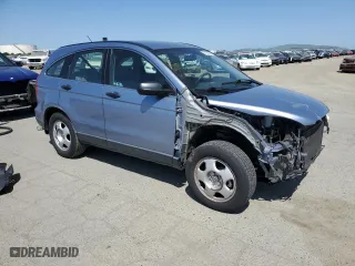 2007 Honda CR-V LX with VIN JHLRE48377C032437, listed as a Copart auction lot 53153045 with 108,949 mi miles and Salvage Title. Bid and sale history available at carsss.com. Image 4.