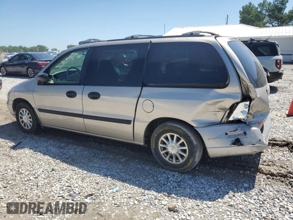 2002 Ford Windstar LX with VIN 2FMZA51492BB03109, listed as a Copart auction lot 61810345 with 100,957 mi miles and Clean title. Bid and sale history available at DreamBid. Image 2.